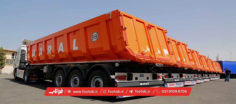 مشخصات باربری تریلی کمپرسی